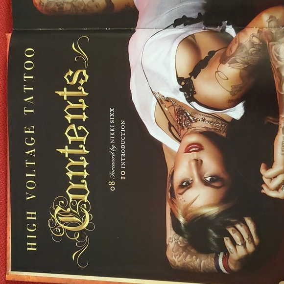 HIGH VOLTAGE TATTOO Kat Von D L.A. Ink 2009 Hardcover pictures bio - Picture 3 of 8